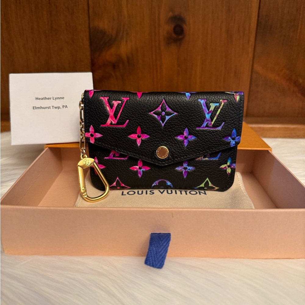 Louis Vuitton Hand Painted Empreinte Key Pouch